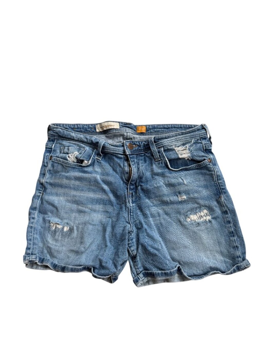 PILCRO AND THE LETTERPRESS Anthropologie Light Wash Denim Shorts Size 30 - Picture 5 of 7
